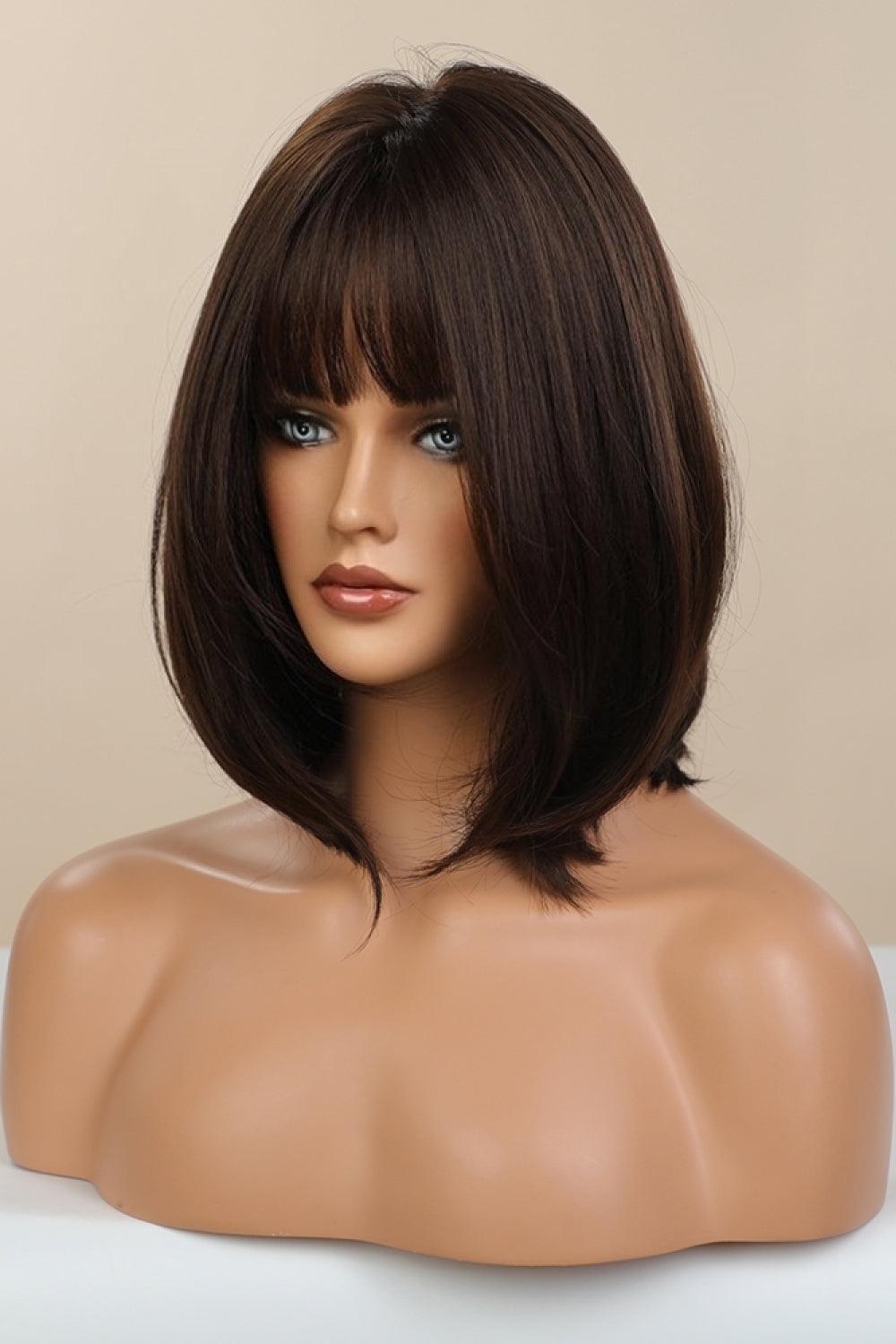 Full-Machine Bobo Synthetic Wigs 9'' - CADEAUME