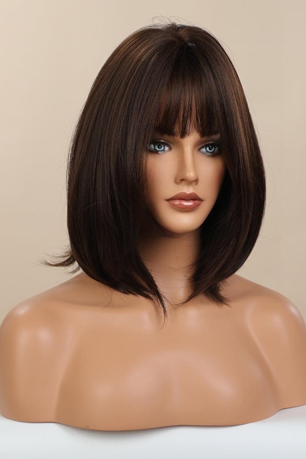 Full-Machine Bobo Synthetic Wigs 9'' - CADEAUME