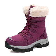 Large Size Cotton Shoes High-top Snow Boots Women's Shoes - CADEAUME